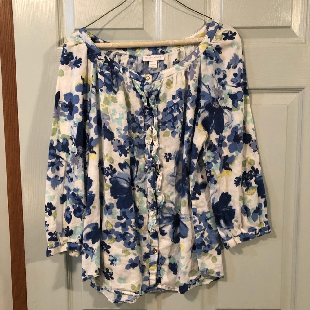 Blue blouse